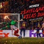 Robert Lewandowski Barcelona momen pertandingan penyelamatan dramatis